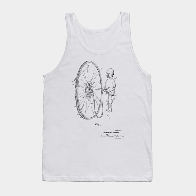 Educational Apparatus for Teaching Obstetrics and Midwifery Vintage Patent Hand Drawing Tank Top by TheYoungDesigns